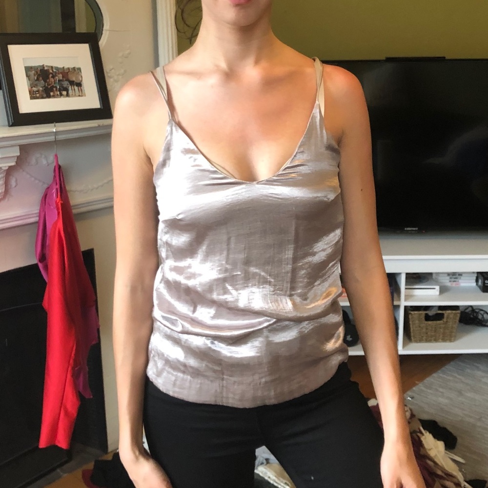 Silky tank top